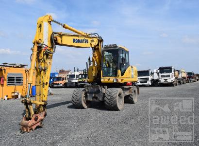 Komatsu PW 180-7 Galeo
