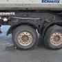 Schmitz SKI 18 / Liftachse / Hardox / Rollplane