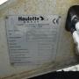 Haulotte H 15 SXL / Schere / Diesel / 15 m