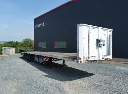 Renders Tieflader Containerverrieglung Plateau