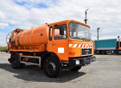 MAN 17.192 / Müller Saugwagen 9.000 Liter