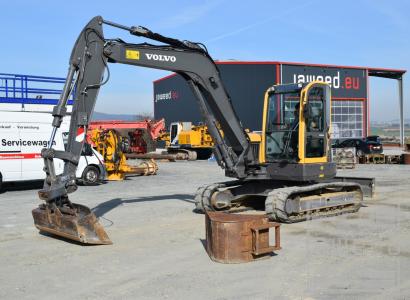 Volvo ECR 88 Plus **hydr. Grabenlöffel + 1 TL**