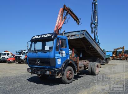 Mercedes Benz 1722 AK / 4x4 / Atlas 60.1 / Meiller Kipper