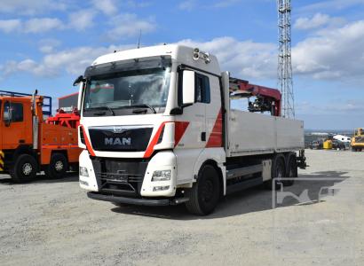 MAN TGX 26.480 XLX / 6x4 / Fassi F 195 AS / EURO 6