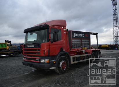 Scania 124 G 420 / Gergen Abroller / 6x2 / Zwillingsbereift / TüV