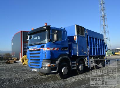 Scania R 420 / 8x4 /  MTS Saugbagger / EURO 5