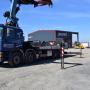 MAN 32.414 8x4 / Funk / Seilwinde Palfinger PK 66000 + Jib / Seilwinde / Funk / TüV NEU