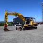 New Holland E 235 SR Kurzheck / Verstellausleger / Planierschild