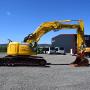 New Holland E 235 SR Kurzheck / Verstellausleger / Planierschild