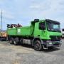 Mercedes Benz Actros 2644 / 6x4 / 2 S-Kiper / Kran Atlas 140