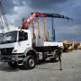 Mercdes Benz Axor 1829 / 4x4 / Kran HMF 1820 + Funk / EURO 4 / 