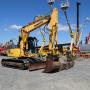 Komatsu PC 138 US-2E1 / Gummipads / hydr. Verstellausleger