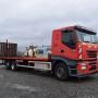 Iveco Stralis / 6x2 / 260 E 400 / Tieflader + Rampen