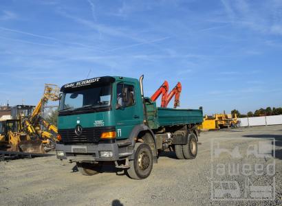 Mercedes Benz Atego 1828 /4x4 / Meiller Kipper / TüV 06-2019 / EURO 3