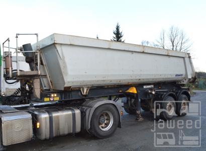 Schmitz SKI 18 / Liftachse / Hardox / Rollplane
