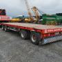 Dinkel 4 Achs Tieflader / Containerverrieglung