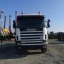 Scania 114 G 420 **Abschlepper + Kran** Palfinger PK 23002