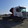 Scania 114 G 420 **Abschlepper + Kran** Palfinger PK 23002