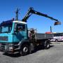 MAN  TGA 18.350 / EURO 4 / Kran Hiab 099 E 3 / TOP ZUSTAND