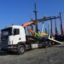 Scania 114 G 420 **Abschlepper + Kran** Palfinger PK 23002