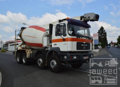 MAN FE 360 / 8x4 / Betonmischer Liebherr 9 m³ / EURO 3