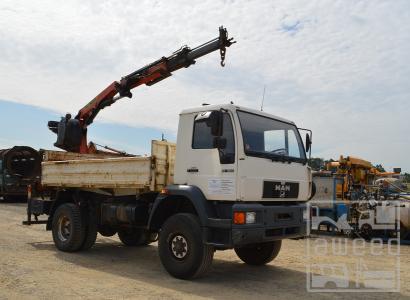 MAN 14.284 / 4x4 / PK 9000 / Meiller-Kipper