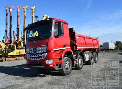 Mercdes Benz Arocs 3243 8x4 / Bordmatik / TüV NEU / Dautel Stahl