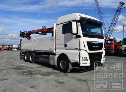 MAN TGX 26.480 XLX / 6x4 / Fassi F 195 AS / EURO 6