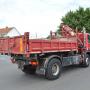 Scania 94 c 260 / 3 seitenkipper + Fassi Kran 110