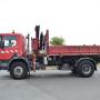 Scania 94 c 260 / 3 seitenkipper + Fassi Kran 110