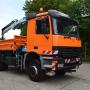 Mercedes Benz Actros 1831 AK / 4x4 / Meiller Kipper / Kran + Greifer