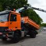 Mercedes Benz Actros 1831 AK / 4x4 / Meiller Kipper / Kran + Greifer