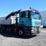 MAN  TGA 18.350 / EURO 4 / Kran Hiab 099 E 3 / TOP ZUSTAND