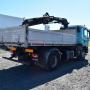 MAN  TGA 18.350 / EURO 4 / Kran Hiab 099 E 3 / TOP ZUSTAND