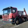 Scania 124 L 420 / Gergen Absetzer / 6x2