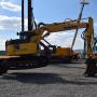 Komatsu PC 138 US-2E1 / Gummipads / hydr. Verstellausleger