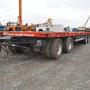 Dinkel 4 Achs Tieflader / Containerverrieglung