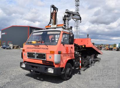 VW-MAN 8.150 / Ladekran / Schiebeplateau / Brille
