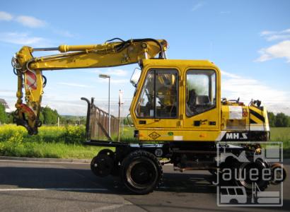O&K  MHS / Zweiwegebagger / Gleisbagger + Zubehör