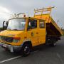 Mercedes Benz Vario 814 D / DoKa / Meiller Kipper