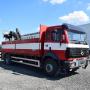 Mercedes Benz SK 1831 / Kran Hiab 105 / M-Haus