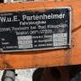 Partenheimer Tieflader für Strassenmarkierungsfahrzeuge