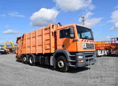 MAN TGA 26.310 / Zöller Medium XL / Delta Schüttung