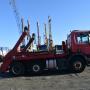 Scania 124 L 420 / Gergen Absetzer / 6x2