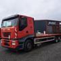 Iveco Stralis / 6x2 / 260 E 400 / Tieflader + Rampen